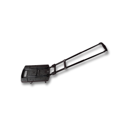 200 kg Taşıma Kapasiteli, Siyah Katlanır Taşıma Arabası