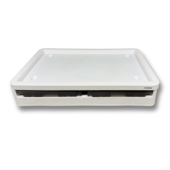 Plastik Katlanır Çift Kapaklı Saklama Kutusu - Standart Boy