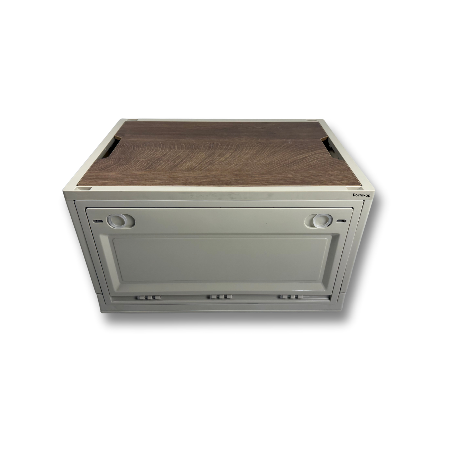 Plastik Katlanır Tek Kapaklı Piknik Kutusu 56 Litre