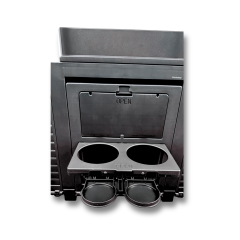 Ultra Geniş, 8 Tekerlekli, 85 Lt Siyah Katlanır Alışveriş Arabası - Pazar Arabası - Merdiven Çıkan