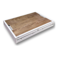 Portakap Plastik Katlanır Tek Kapaklı Piknik Kutusu 85 Litre